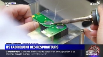 Coronavirus : dans les coulisses d’une usine fabriquant des respirateurs