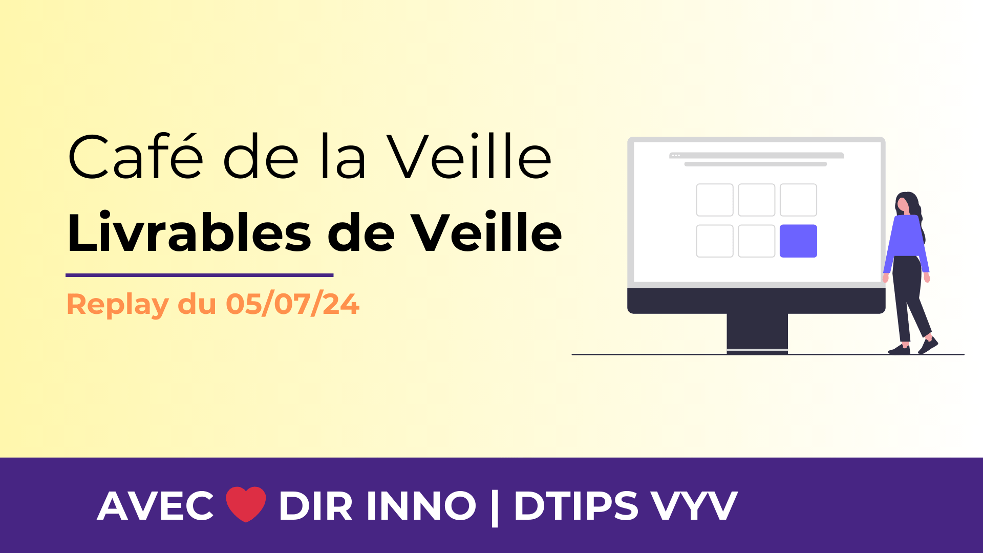 Café de la veille – Livrables de veille